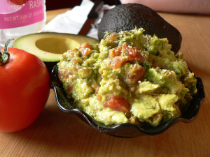 Guacamole & non-gmo whole grain chips are a great way for children to get their veggie, healthy fat and fiber fix on!